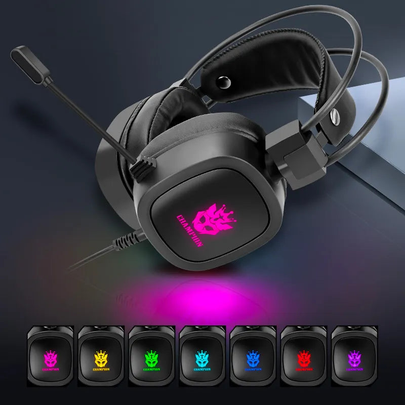 Casque Gaming Haute Performance avec Microphone Intégré – Son Immersif & Communication Claire